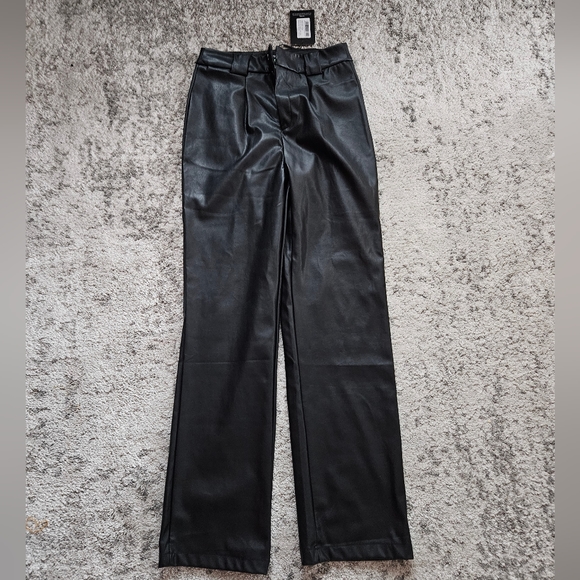 PLT Vegan leather Pants NWT - Picture 11 of 15